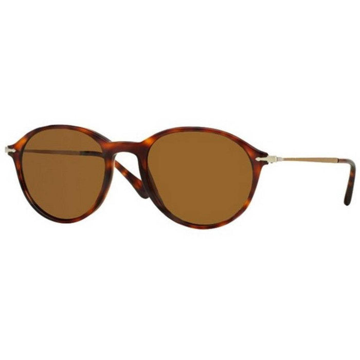 Persol PO3125S 24-57 Reflex Edition - Havana-Brown Polarized by Persol for Unisex - 49-19-140 mm Sunglasses
