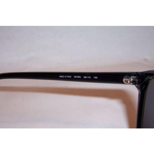 Alexander McQueen AMQ 4170-S 807BN - Noir par Alexander McQueen pour Femme - Lunettes de soleil 58-15-140 mm