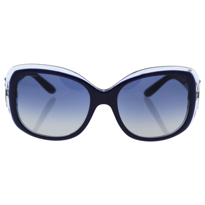 Bvlgari BV8172B 5391-4L - Top Blue-On Azure Crystal-Blue Grey Gradient by Bvlgari for Women - 58-18-140 mm Sunglasses