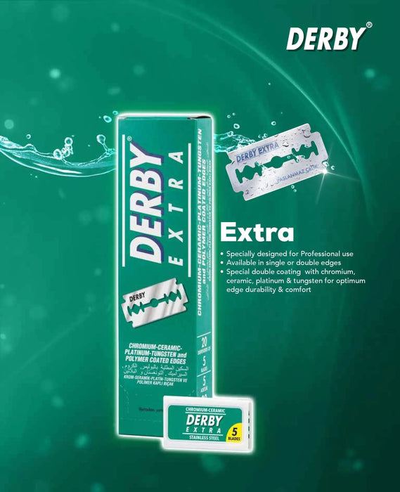 Derby Double Edge Razor Blades 100Ct DE-D114 - BarberSets