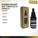 MARMARA BARBER BARBER BEARD SET TOBACCO & VANILLA
