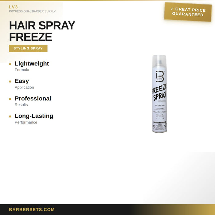 LV3 HAIR SPRAY FREEZE 400ML