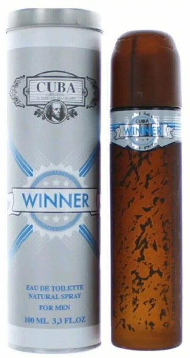 Cuba Winner by Cuba for Men - 3.3 oz EDT Spray