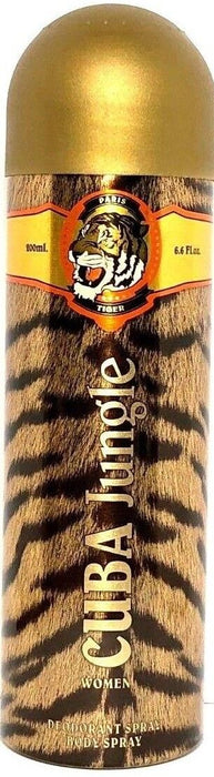 Cuba Jungle Tiger de Cuba para mujeres - Spray corporal de 6.6 oz