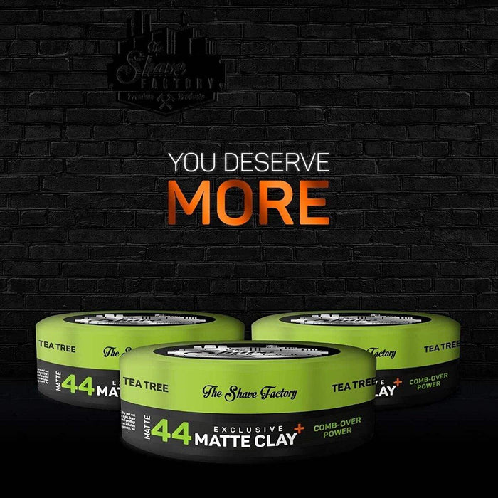 The Shave Factory Exclusive Matte Clay 150Ml 44 Comb-Over Power TS-9058-44