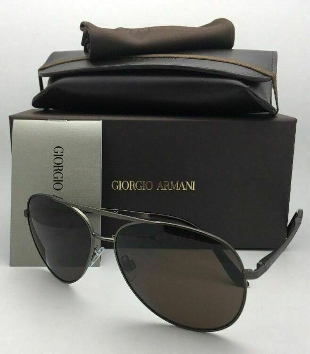 Giorgio Armani AR 6030 3122-73 - Matte Brown-Brown by Giorgio Armani for Men - 60-14-140 mm Sunglasses