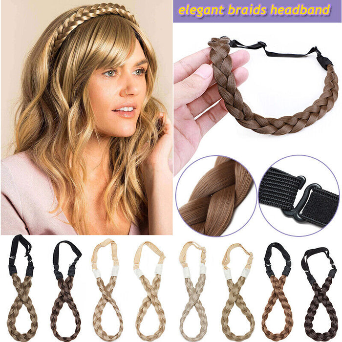 French Braid Band - R14 88H Golden Wheat by Hairdo for Women - 1 Pc Hair Band