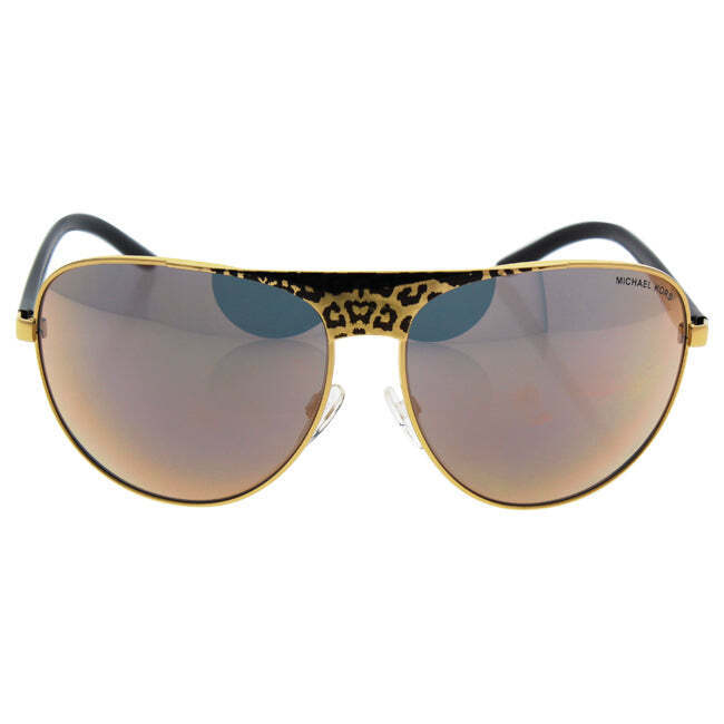 Michael Kors MK 1006 1057R5 Sadie II - Black Gold Leopard-Black -Gold by Michael Kors for Women - 62-14-125 mm Sunglasses