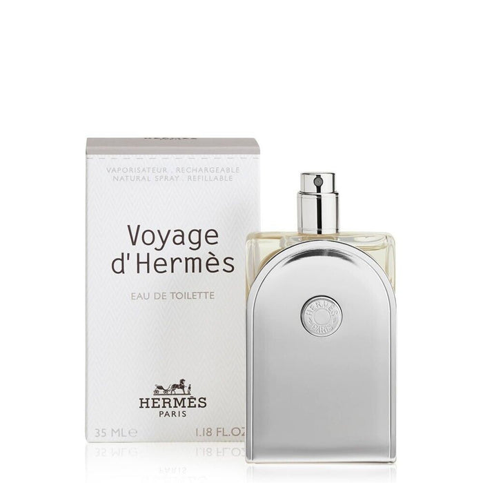 Voyage DHermes by Hermes for Unisex - 1.18 oz EDT Spray (Refillable)