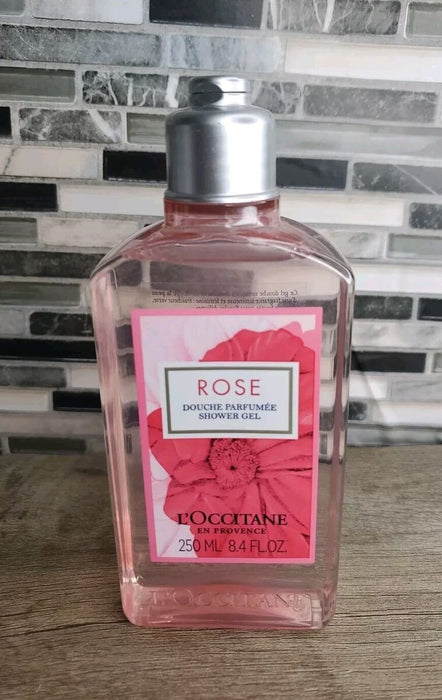 Gel de ducha de rosas de LOccitane para mujeres - Gel de ducha de 8,4 oz