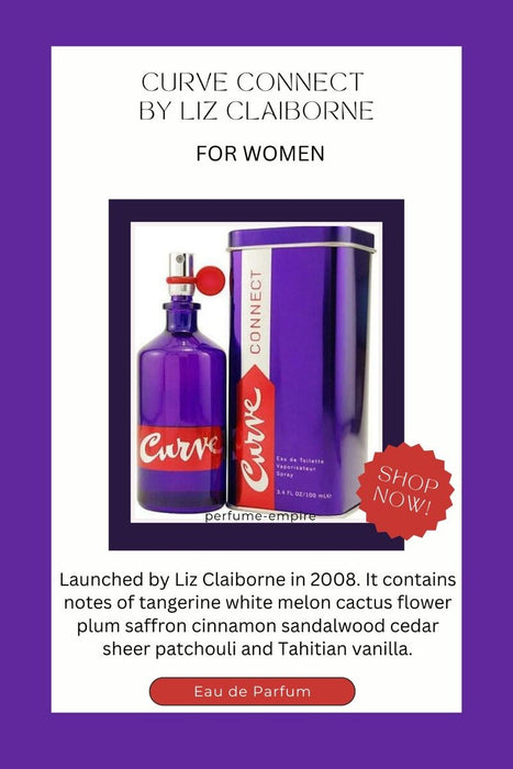 Curve Connect by Liz Claiborne for Women - 3.4 oz EDT Spray