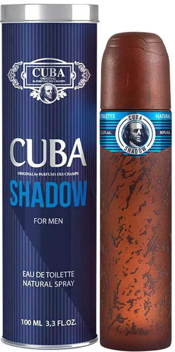 Cuba Shadow de Cuba pour hommes - Spray EDT de 3,3 oz