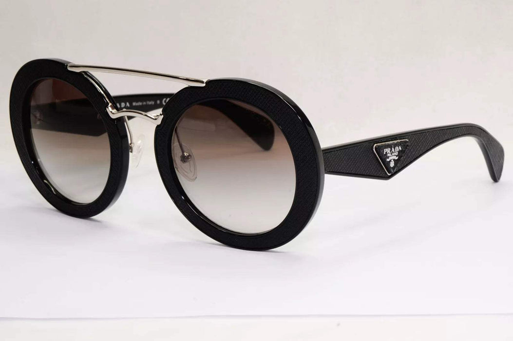 Prada SPR 15S 1AB-0A7 - Dégradé Noir-Gris par Prada pour Femme - Lunettes de soleil 53-25-140 mm