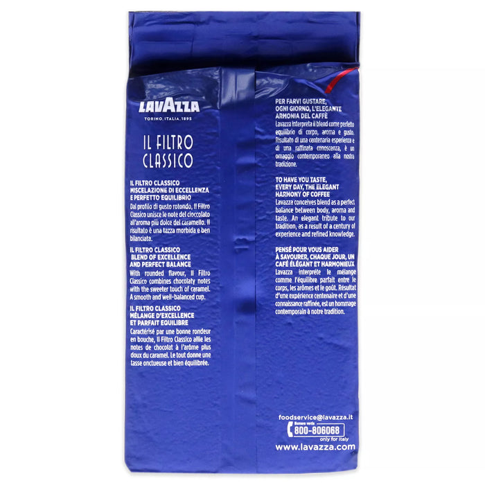 Il Filtro Classico Balanced Ground Coffee by Lavazza - 8 oz Coffee