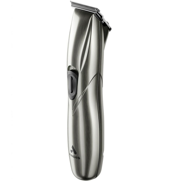 Andis Professional Master Tondeuse sans fil Lame réglable au lithium-ion # 12660 et Tondeuse à cheveux sans fil Slimline Pro Li T-Blade D-8 Chrome # 32810