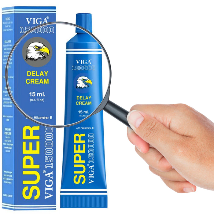 Super Viga 150000 Delay Cream for Men - Desensitizing Formula