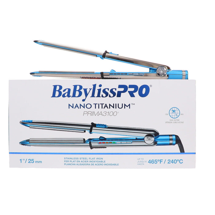 Fer plat BaBylissPRO Nano Titanium Prima 3100 1" #BNT3100TUC