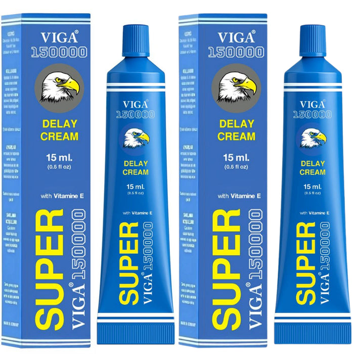 Super Viga 150000 Delay Cream for Men - Desensitizing Formula