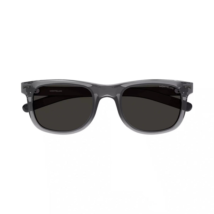 Mont Blanc MB607S 20A - Black-Smoke by Mont Blanc for Men - 53-20-145 mm Sunglasses