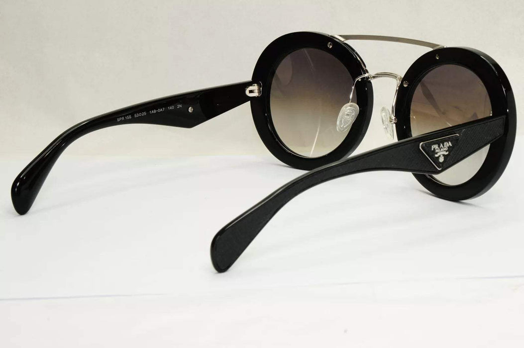 Prada SPR 15S 1AB-0A7 - Dégradé Noir-Gris par Prada pour Femme - Lunettes de soleil 53-25-140 mm