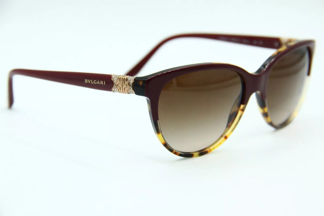 Bvlgari BV8166B 5370-13 - Burgundy Havana-Brown Gradient by Bvlgari for Women - 56-16-135 mm Sunglasses