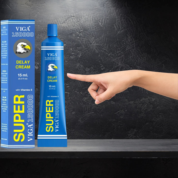 Super Viga 150000 Delay Cream for Men - Desensitizing Formula