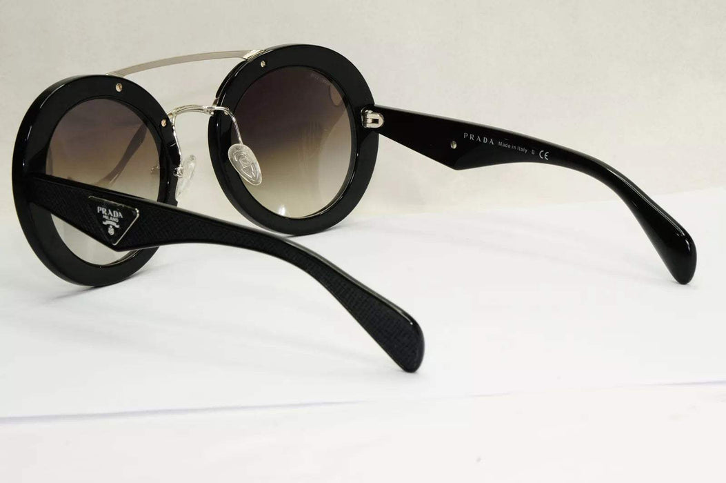 Prada SPR 15S 1AB-0A7 - Dégradé Noir-Gris par Prada pour Femme - Lunettes de soleil 53-25-140 mm