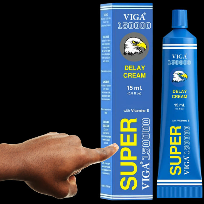 Super Viga 150000 Delay Cream for Men - Desensitizing Formula