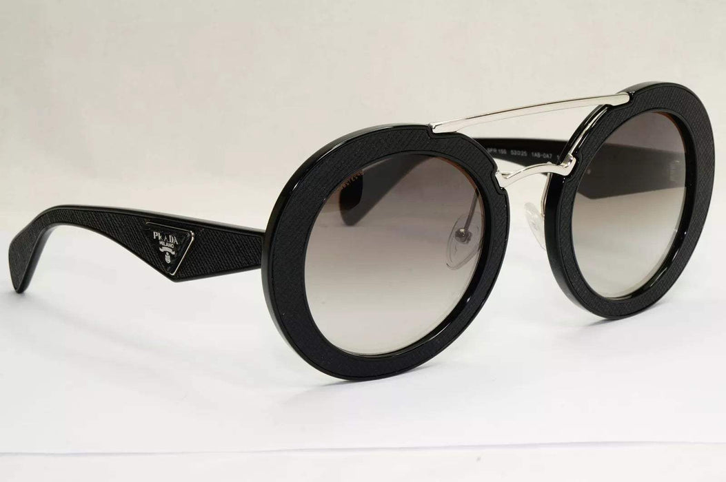 Prada SPR 15S 1AB-0A7 - Dégradé Noir-Gris par Prada pour Femme - Lunettes de soleil 53-25-140 mm