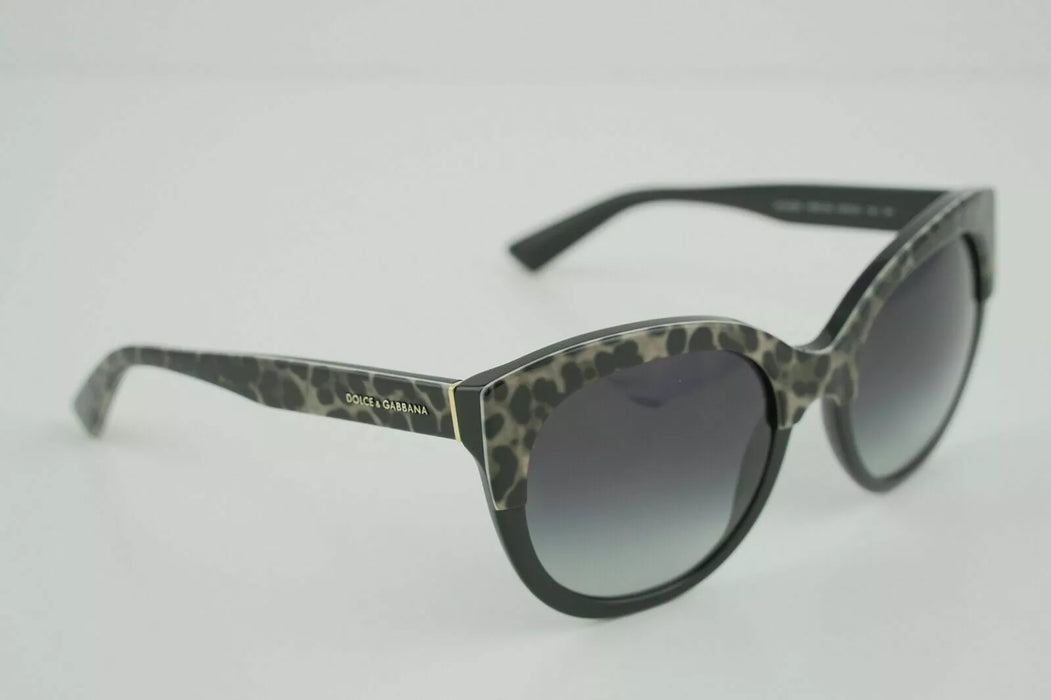 Dolce and Gabbana DG 4259 1995-8G - Top Leopard On Black-Grey Gradient by Dolce and Gabbana for Women - 56-20-140 mm Sunglasses