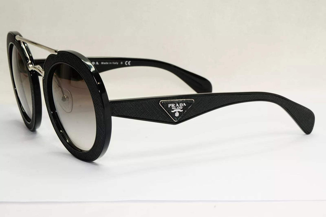 Prada SPR 15S 1AB-0A7 - Dégradé Noir-Gris par Prada pour Femme - Lunettes de soleil 53-25-140 mm