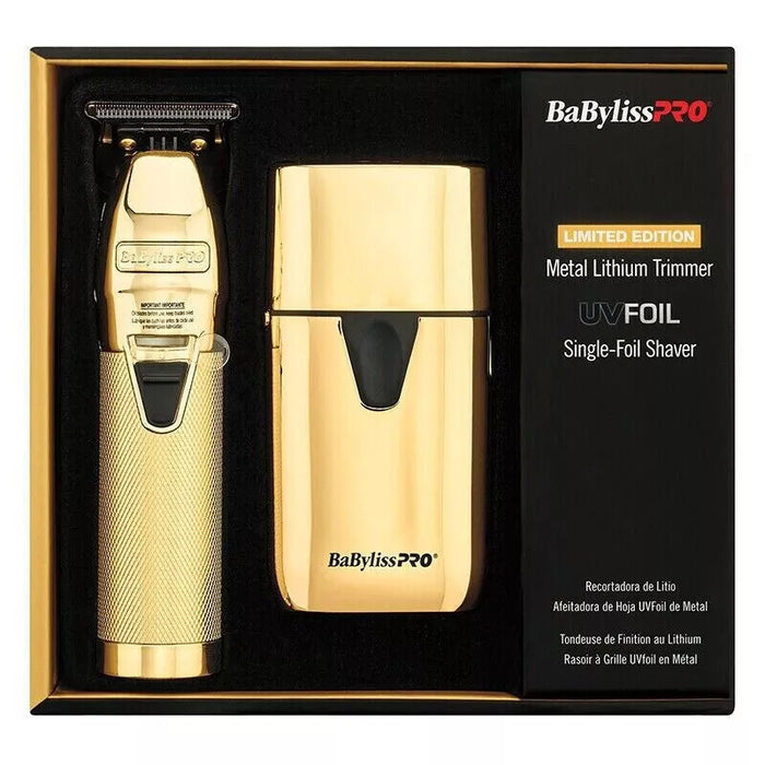 BaBylissPRO LimitedFX Gold Trimmer & UV Foil Shaver