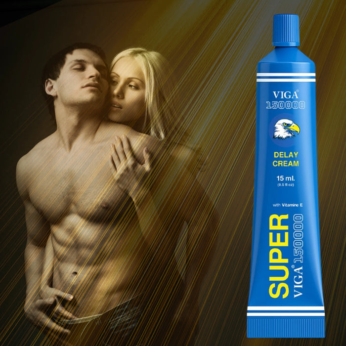 Super Viga 150000 Delay Cream for Men - Desensitizing Formula