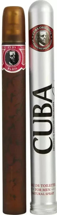 Cuba Red de Cuba para hombres - Spray EDT de 1,17 oz (sin caja)