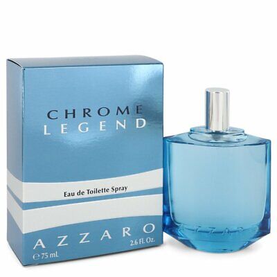 Chrome Legend de Azzaro para hombres - Spray EDT de 2,6 oz