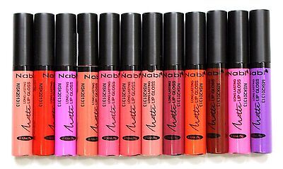 Nabi Cosmetics Set Display Brillo de Labios Mate 144 piezas