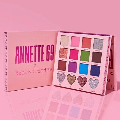 BEAUTY CREACIONES x Annette 69 Paleta de sombras de ojos