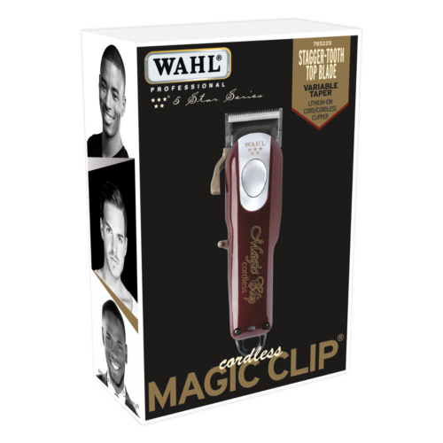 Wahl Professional 5 Star Cable/Clip mágico inalámbrico Modelo No 8148 y Detailer LI recortadora 8171 y afeitadora Shaper Modelo No 8061-100