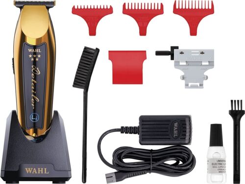 Wahl Professional 5 Star Series Clip magique sans fil doré et détail sans fil Li Gold + ensemble combiné de cadeaux gratuits