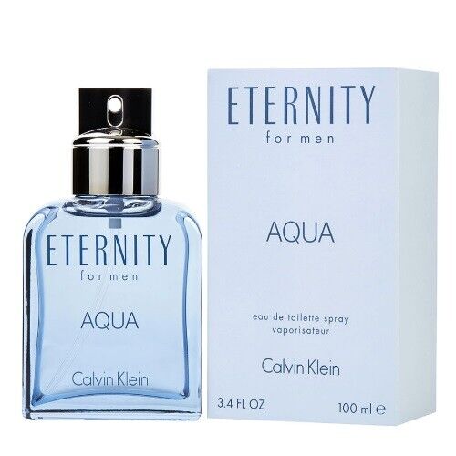 Eternity Aqua by Calvin Klein for Men - 3.4 oz EDT Spray (Tester)