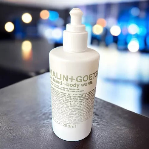 Nettoyant pour les mains et le corps au rhum de Malin + Goetz pour unisexe - Nettoyant pour le corps 8,5 oz