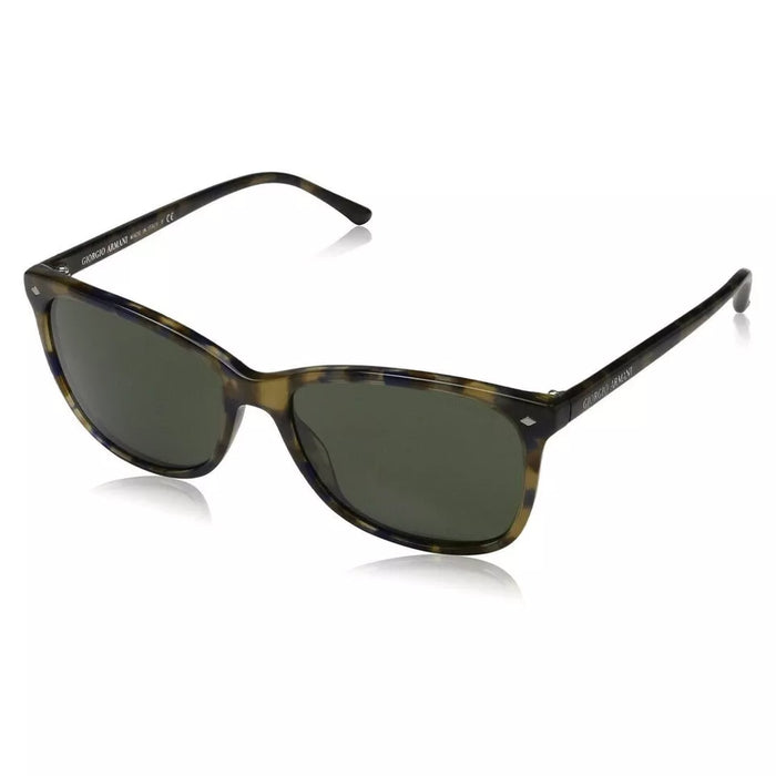 Giorgio Armani AR 8059 5411-31 Frames Of Life - Blue Havana-Green by Giorgio Armani for Women - 57-17-140 mm Sunglasses