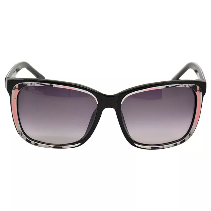 Diesel DL0008 Acetate 05B Black White Pink Smoke by Diesel for Women - 58-15-135 mm Sunglasses