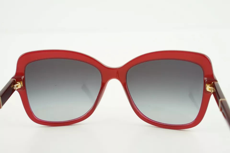 Dolce and Gabbana DG 4244 2681-8G - Opale Rouge-Gris Dégradé de Dolce and Gabbana pour Femme - 57-17-140 mm Lunettes de soleil