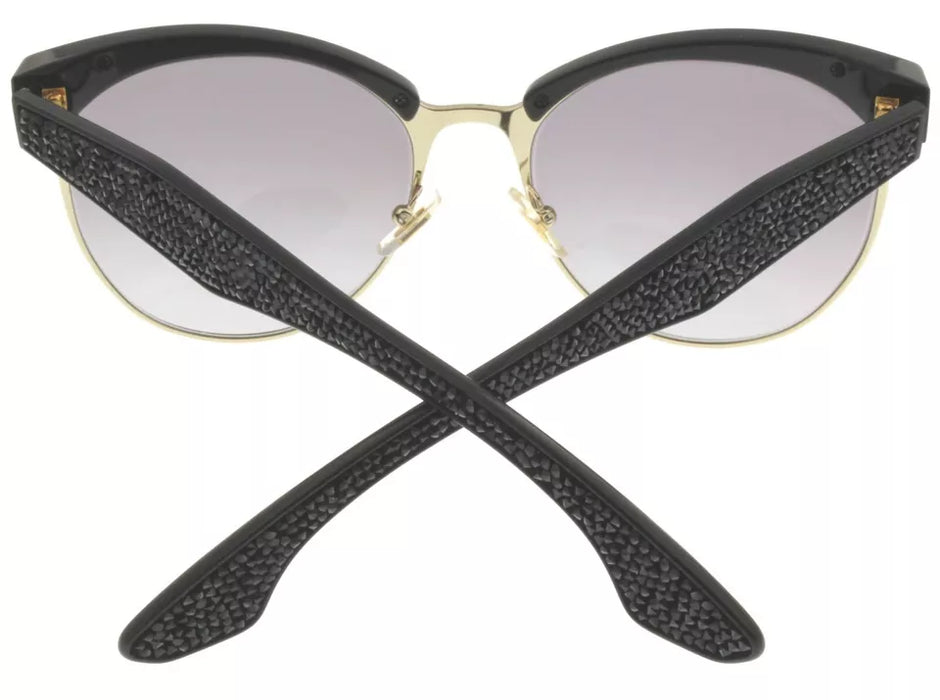 Miu Miu MU 54Q 1AB-3E2 - Black Gold-Grey Gradient by Miu Miu for Women - 56-18-145 mm Sunglasses