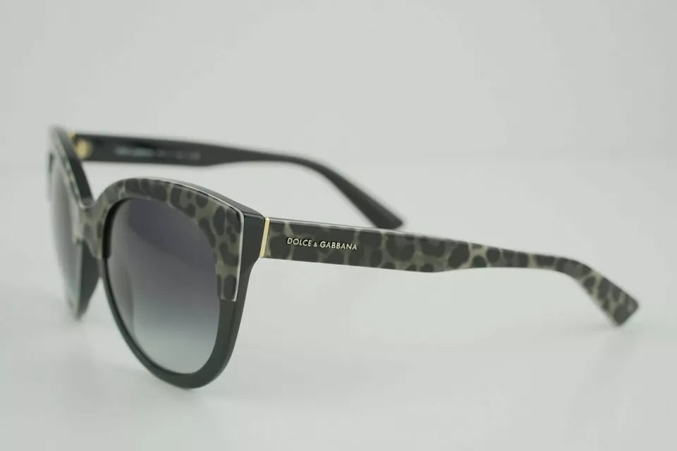 Dolce and Gabbana DG 4259 1995-8G - Top Leopard On Black-Grey Gradient by Dolce and Gabbana for Women - 56-20-140 mm Sunglasses