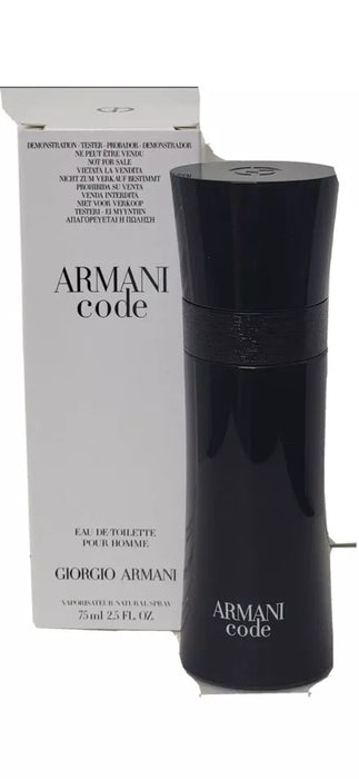 Armani Code by Giorgio Armani for Men - 2.5 oz EDT Spray (Tester)