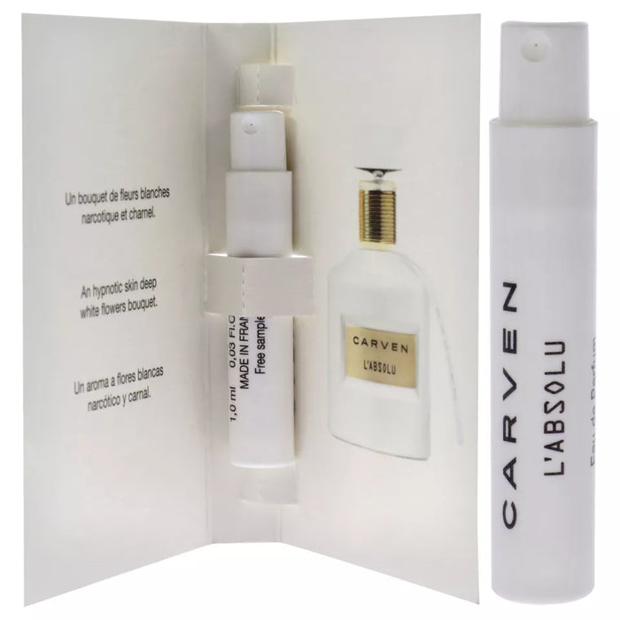 Labsolu de Carven pour Femme - Flacon Spray EDP 1 ml (Mini)