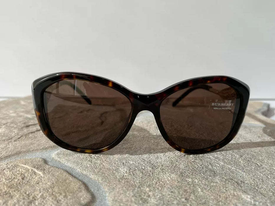 Burberry BE 4208-Q 3002-T5 - Dark Havana-Brown Gradient Polarized by Burberry - 57-16-135 mm Sunglasses