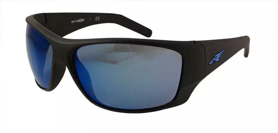 Arnette AN 4215 01-55 Heist 2.0 - Matte Black-Blue by Arnette for Men - 66-15-120 mm Sunglasses